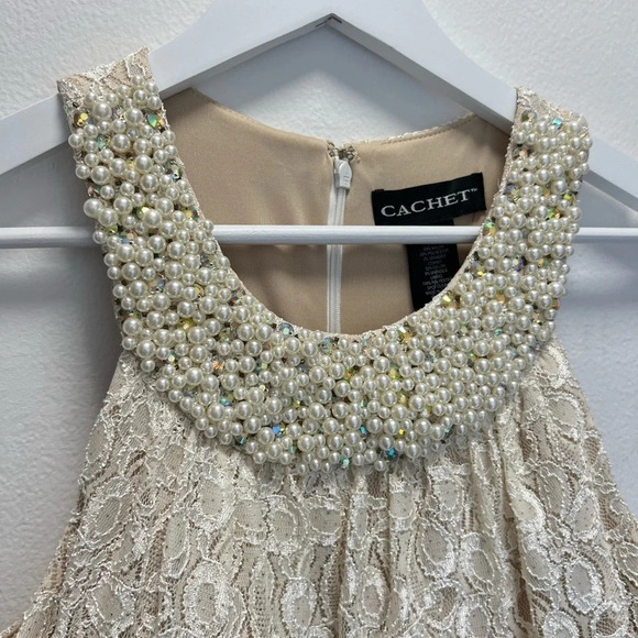 NWT Cachet Lace Dress - Picture 5 of 12